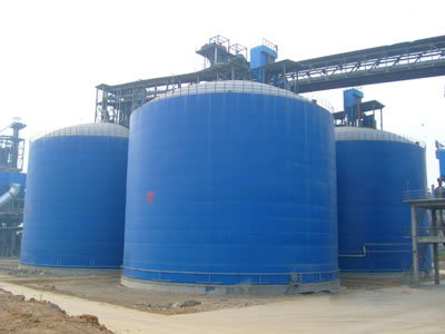 兖州水泥钢板库改造