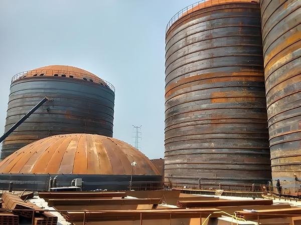 兖州焦粉钢板仓